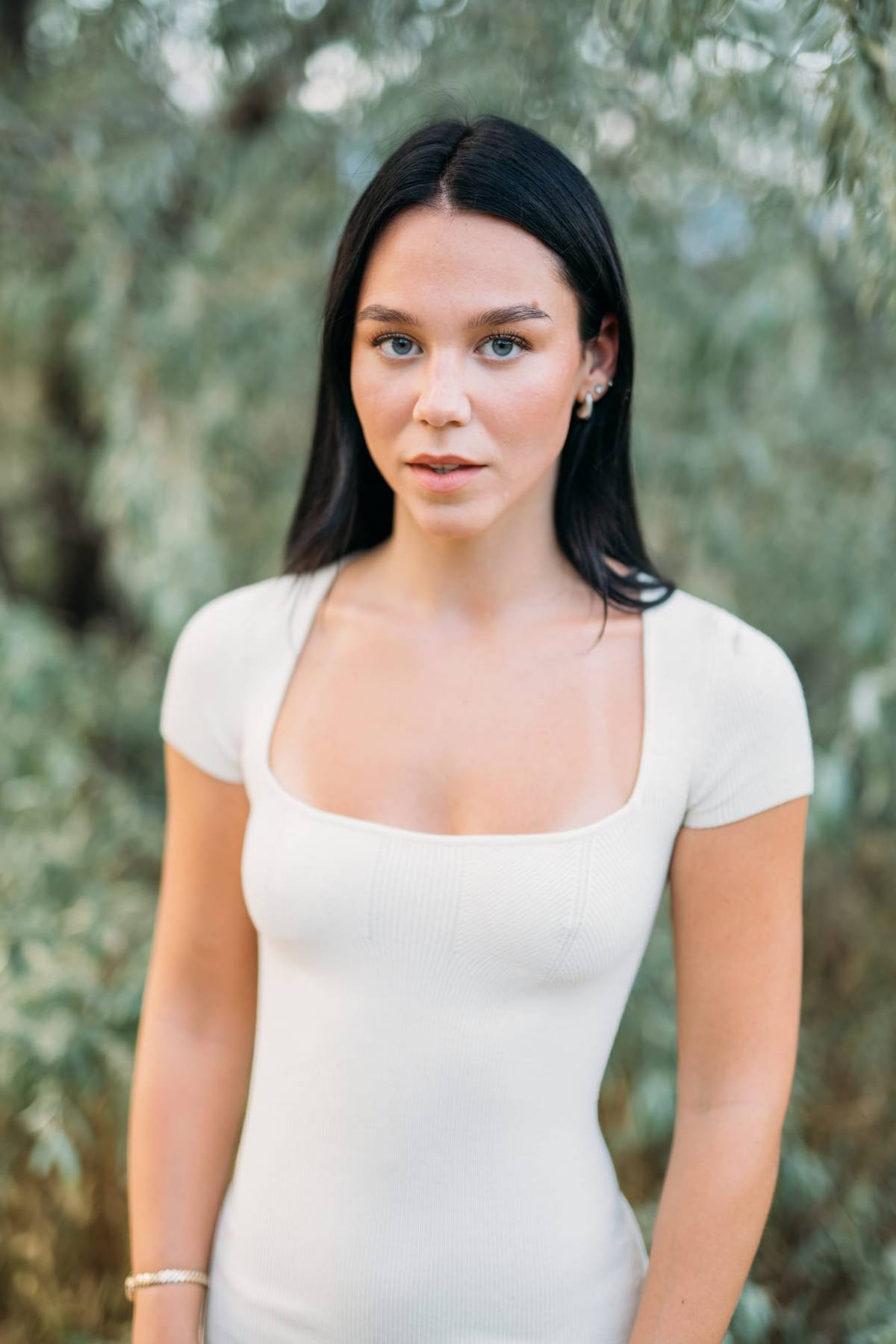 Portrait in lake light