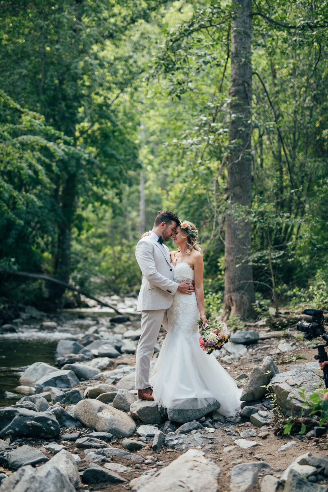 Brooke and Dave weddings story frame 14: A Fintry wedding at LaCasa Lakeside Resort, with a heart-opening ceremony, Okanagan Lake context and a danced-out ceremony exit..