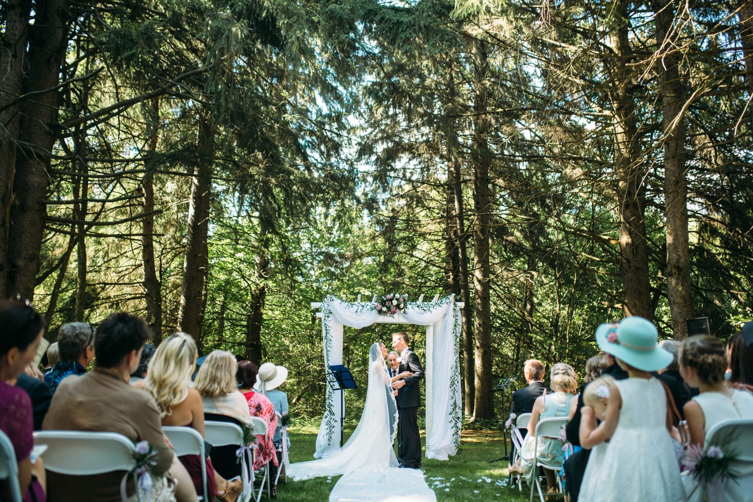 Ciara and Mikie weddings story frame 12: An Ontario wedding near Peterborough, with a full story from ceremony details through reception and after-party..