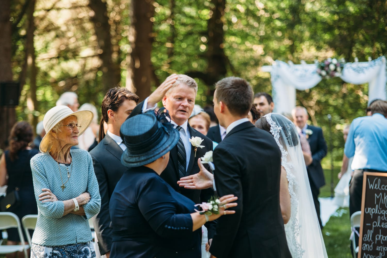 Ciara and Mikie weddings story frame 17: An Ontario wedding near Peterborough, with a full story from ceremony details through reception and after-party..