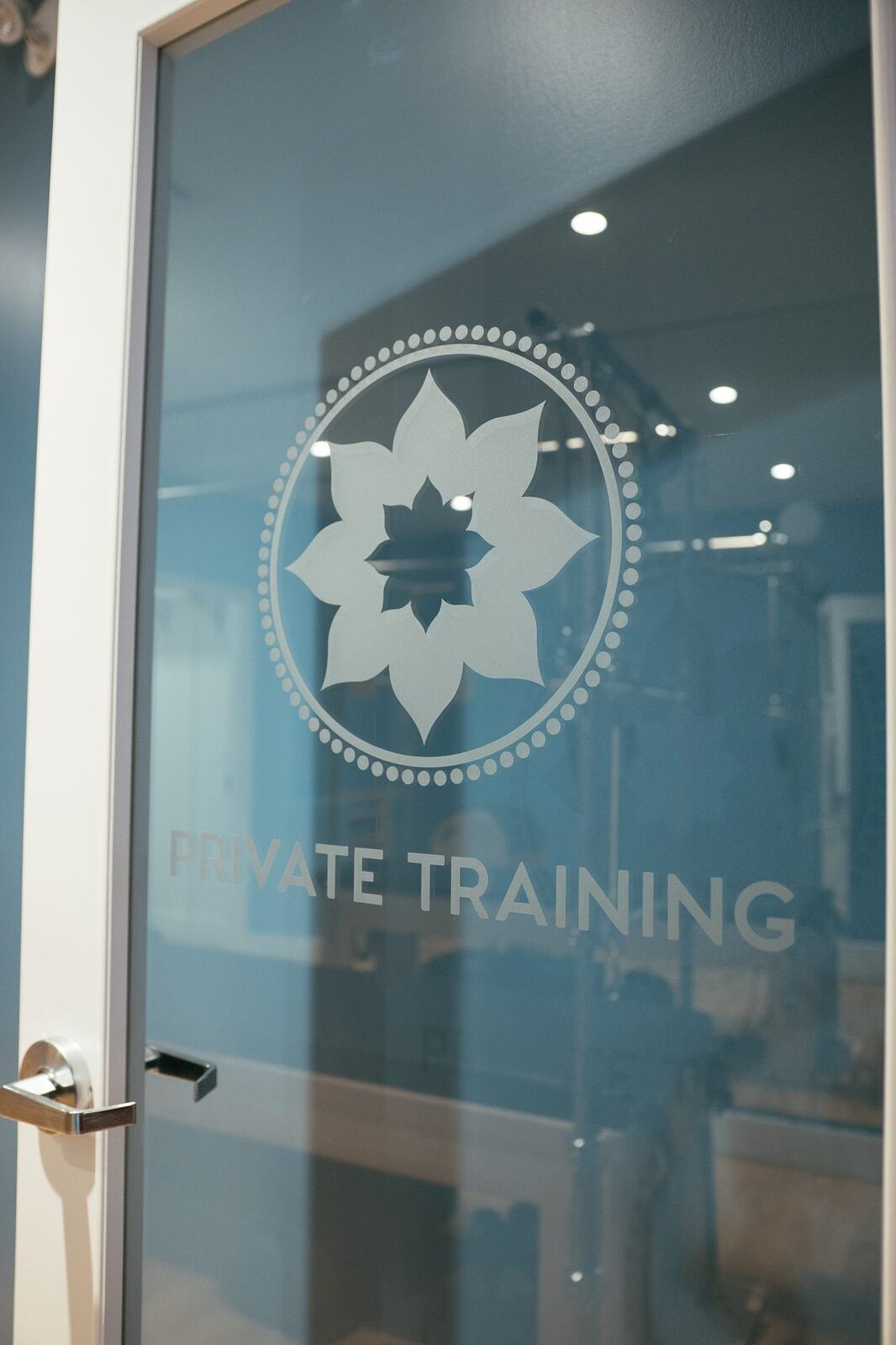 Club Pilates Barrhaven corporate story frame 15: Brand photography for Club Pilates Barrhaven in the Ottawa area, with studio interiors, staff portraits, private training rooms, equipment details and class movement for local marketing..