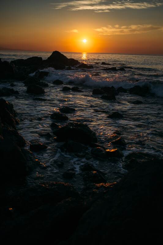 Costa Rica sea glow print option
