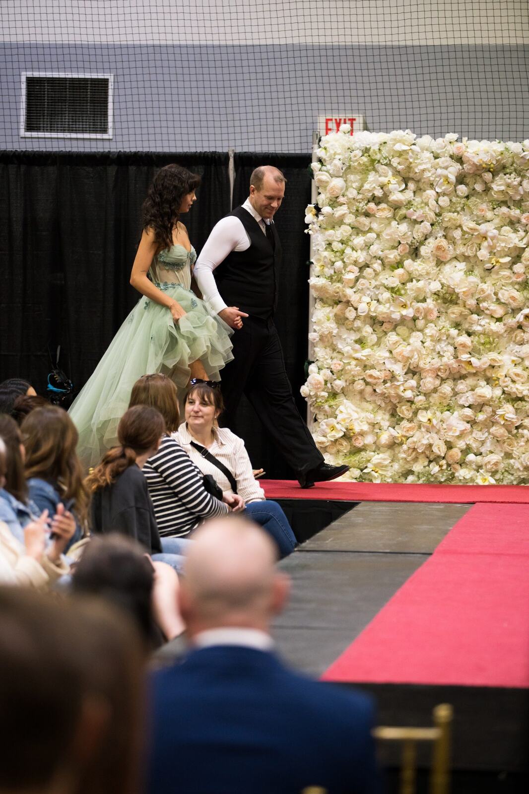 Diva Den at Kelowna Bridal Extravaganza corporate story frame 10: Runway and bridal beauty photography for Diva Den Day Spa at Kelowna Bridal Extravaganza, with women-focused looks from Sunny, Montana, Elena, Beth and Sky for Okanagan wedding and beauty brands..