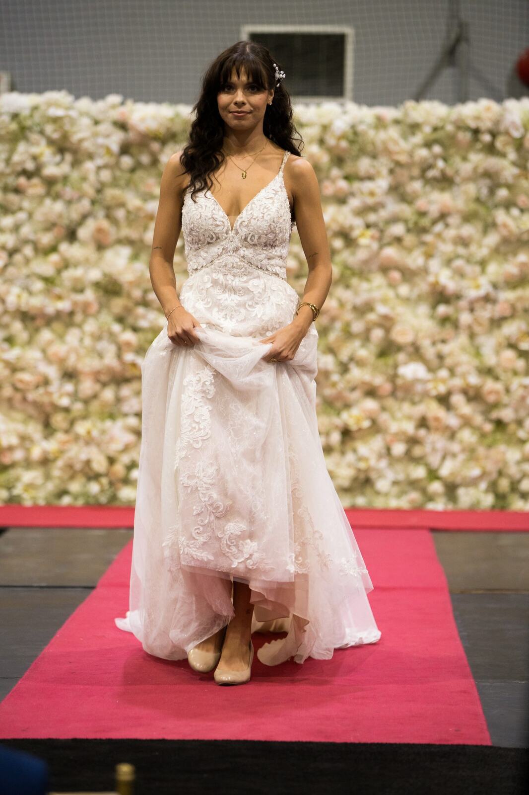 Diva Den at Kelowna Bridal Extravaganza corporate story frame 31: Runway and bridal beauty photography for Diva Den Day Spa at Kelowna Bridal Extravaganza, with women-focused looks from Sunny, Montana, Elena, Beth and Sky for Okanagan wedding and beauty brands..