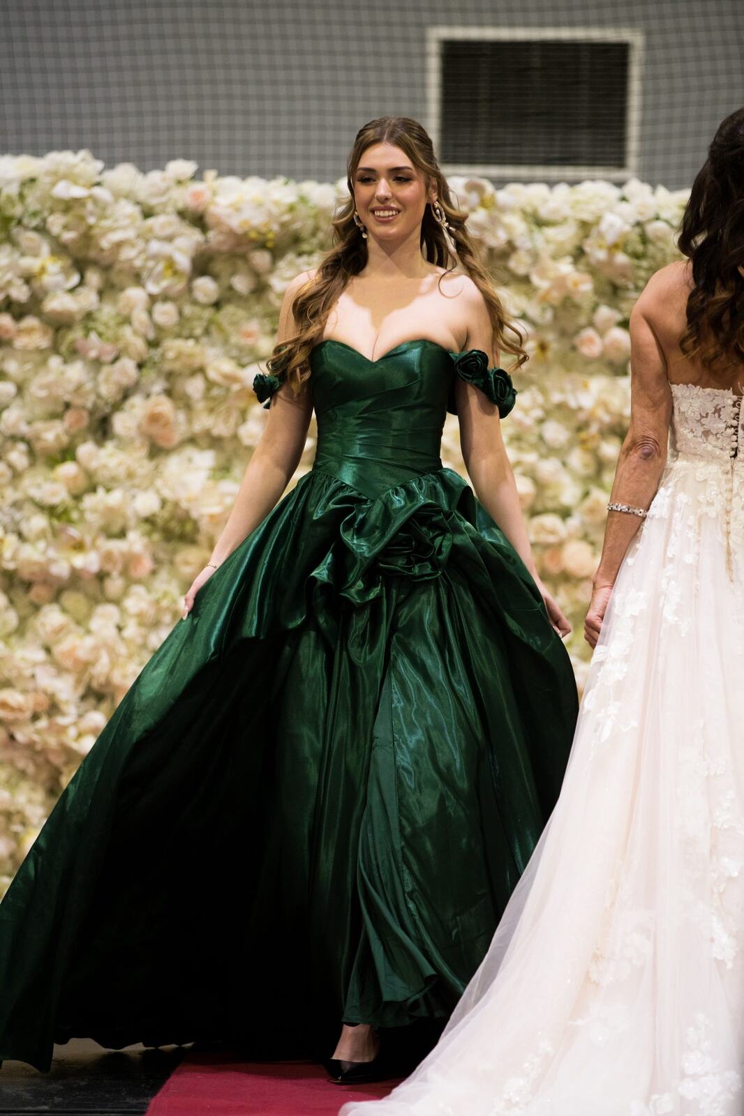 Diva Den at Kelowna Bridal Extravaganza corporate story frame 38: Runway and bridal beauty photography for Diva Den Day Spa at Kelowna Bridal Extravaganza, with women-focused looks from Sunny, Montana, Elena, Beth and Sky for Okanagan wedding and beauty brands..