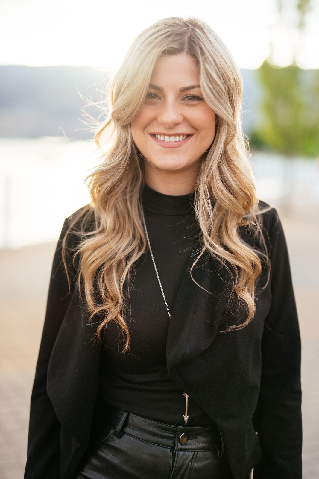 Guisachan Esthetics Salon corporate story frame 37: Brand portraits for Guisachan Esthetics Salon in Kelowna, with team photos, individual staff portraits, salon beauty styling and polished profile images for a local esthetics business..