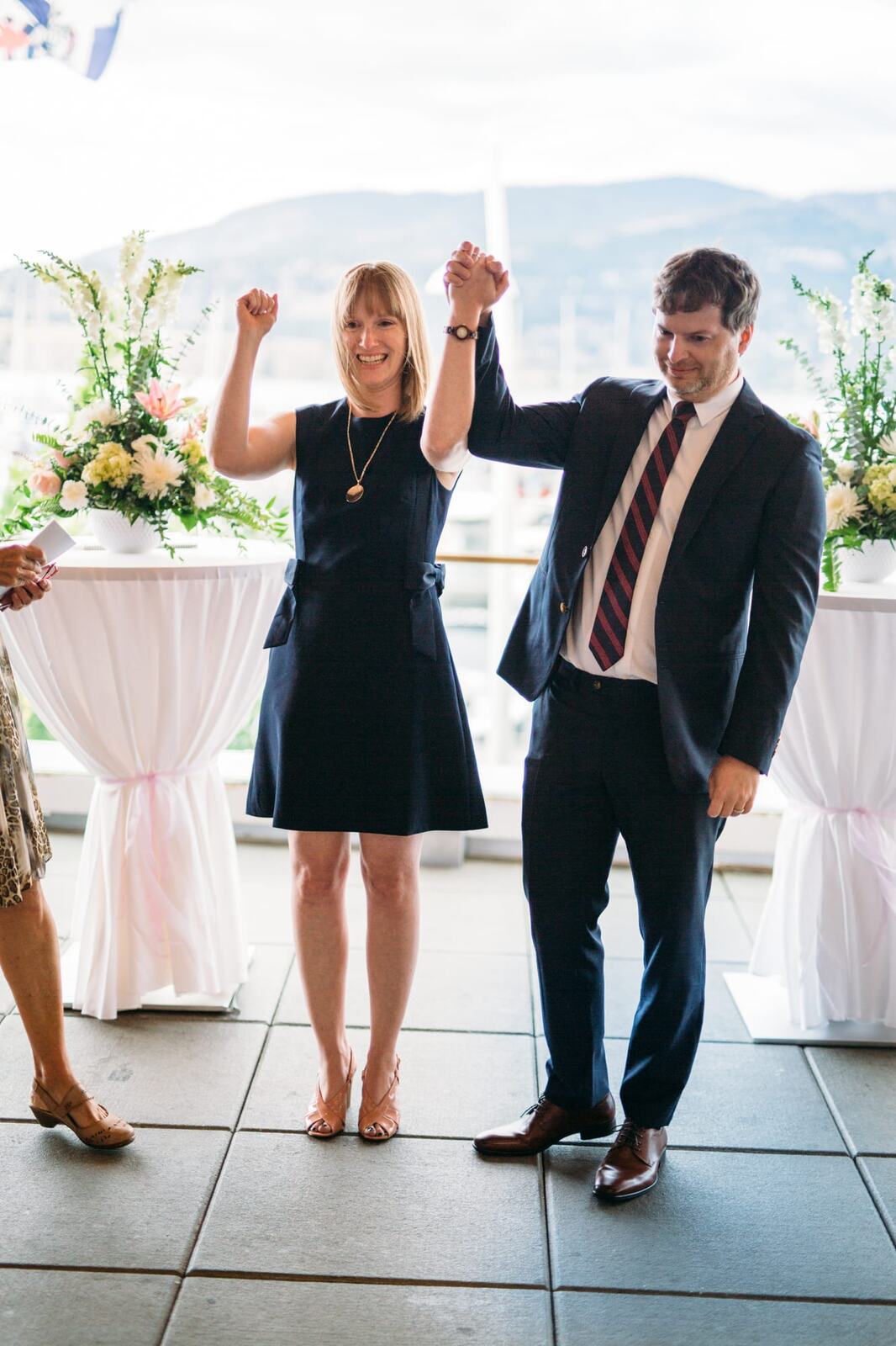 Kristine and Mike weddings story frame 13: A small downtown Kelowna wedding at the Kelowna Yacht Club, with sweet family, detail frames, flattering angles and quiet waterfront polish..