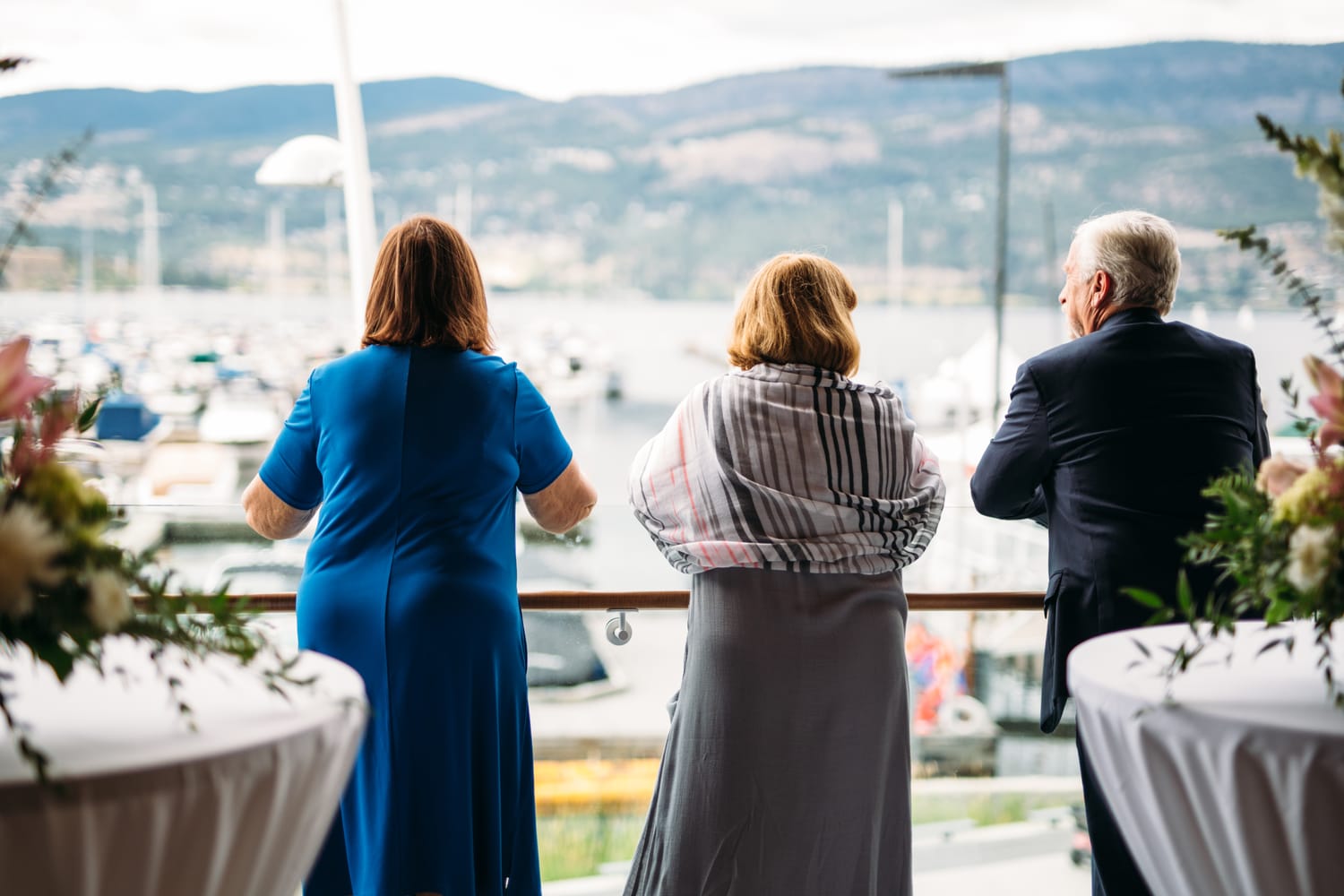Kristine and Mike weddings story frame 20: A small downtown Kelowna wedding at the Kelowna Yacht Club, with sweet family, detail frames, flattering angles and quiet waterfront polish..