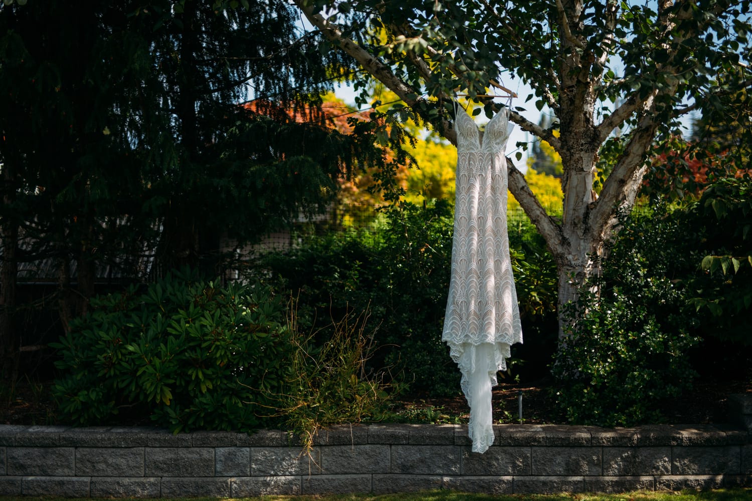 Mara and Casey weddings story frame 6: A Vancouver Island private-home wedding near Qualicum Beach, with Bowser prep, Friday gathering energy, custom vendors, kids, friends and cool Island air..