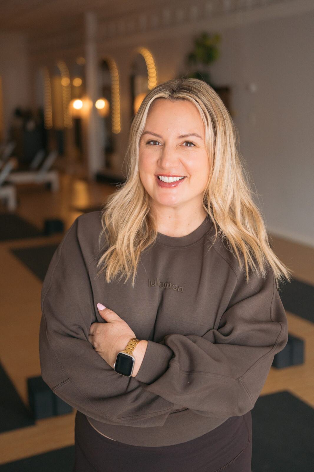 Summer Soul corporate story frame 10: Warm business portraits for Summer Soul in Peterborough, Ontario, with approachable headshots for a Pilates, yoga and community brand..