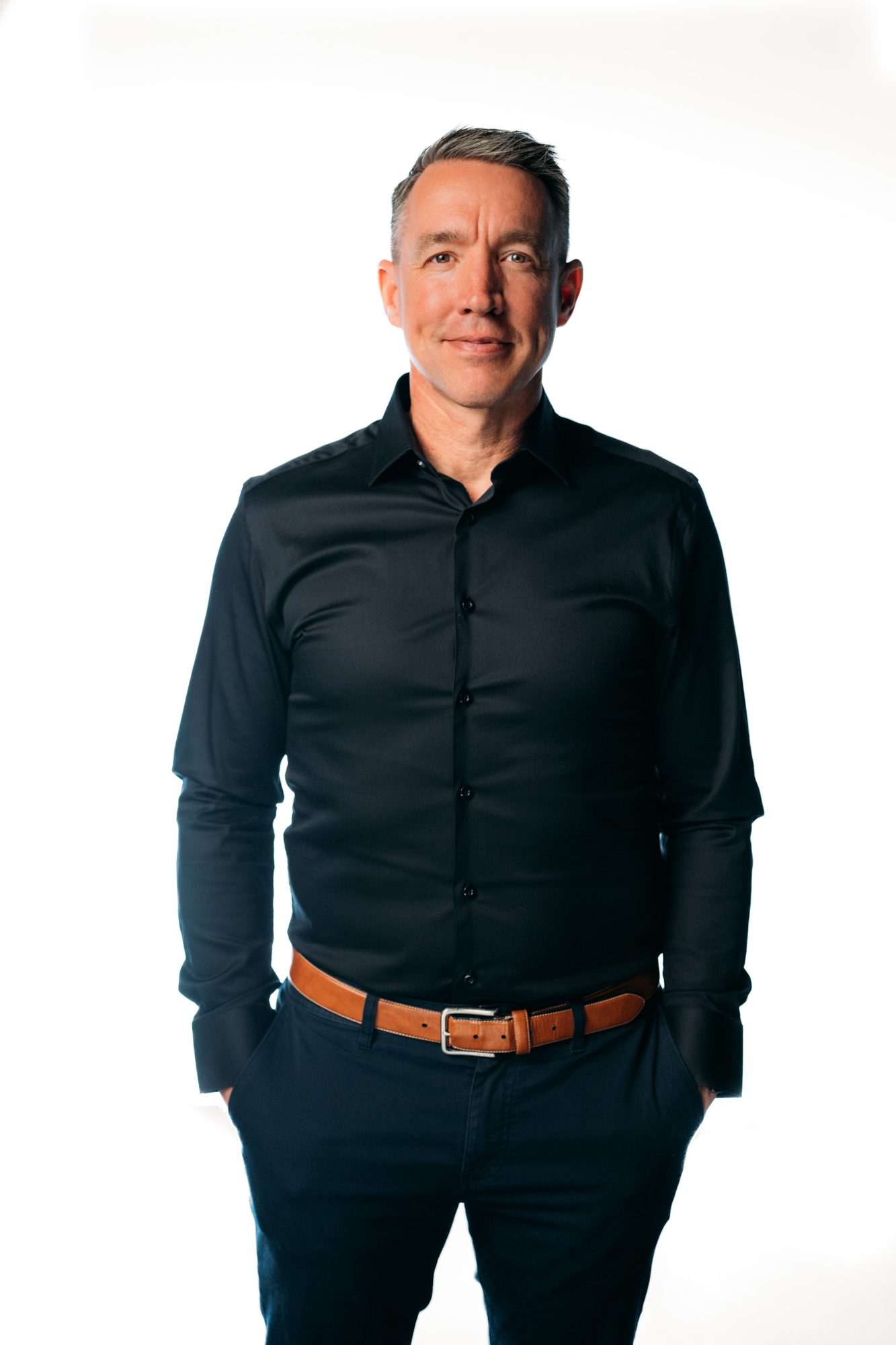 Team Bennett corporate story frame 11: Real estate team portraits in Kelowna, with individual headshots, group photos and clean marketing images for profiles, listings and business use..