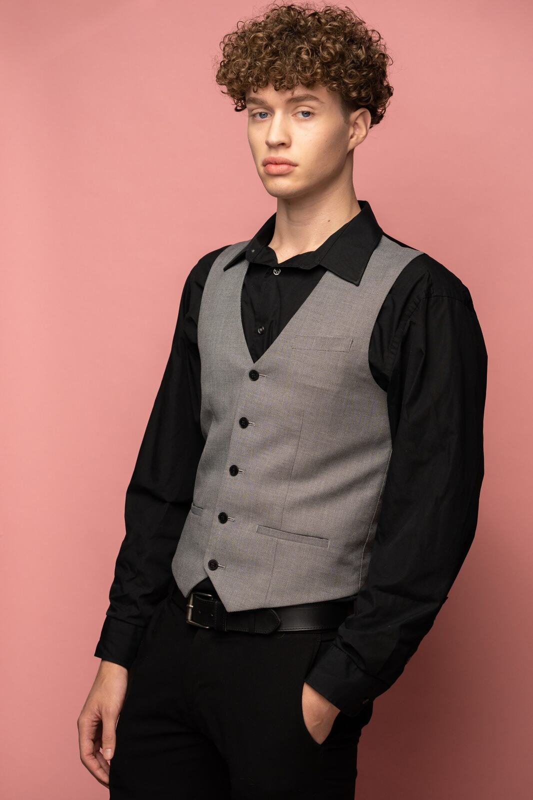 The Barbershoppe / Diva Den Bridal Formals corporate story frame 8: Collaborative bridal-formal brand photography for The Barbershoppe and Diva Den Day Spa, with hair, makeup, formal looks, studio portraits and campaign-ready beauty imagery..