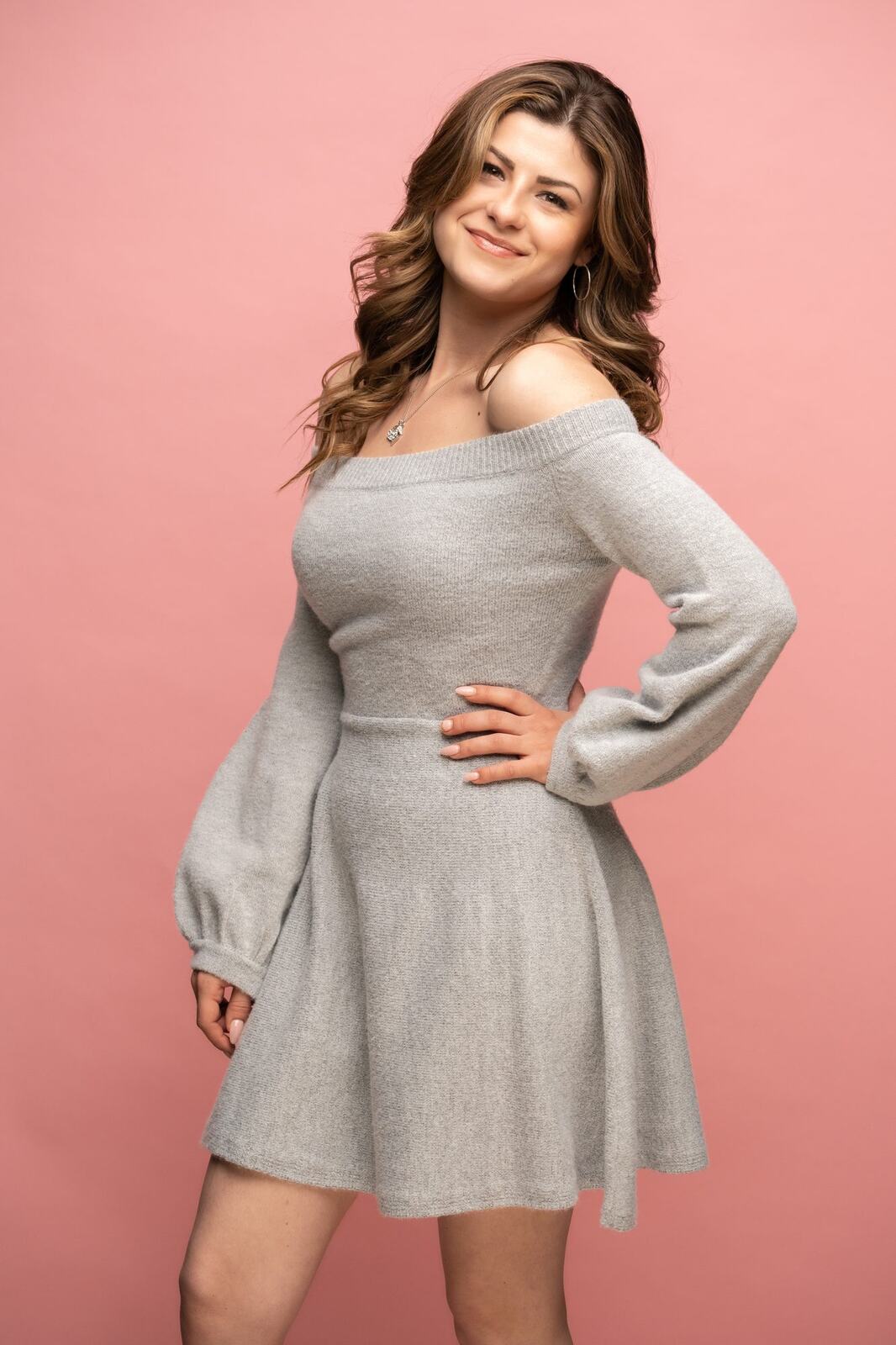 The Barbershoppe / Diva Den Bridal Formals corporate story frame 29: Collaborative bridal-formal brand photography for The Barbershoppe and Diva Den Day Spa, with hair, makeup, formal looks, studio portraits and campaign-ready beauty imagery..
