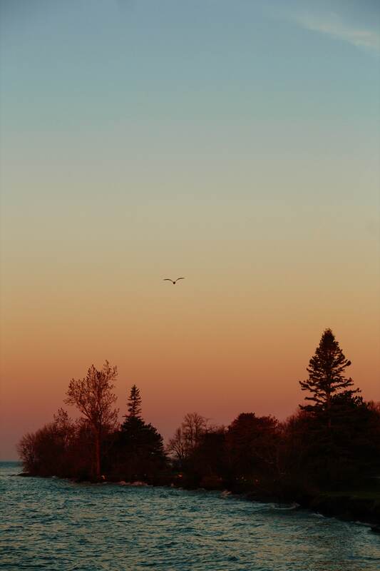 Cloud and sky at Presqu'ile Provincial Park print option
