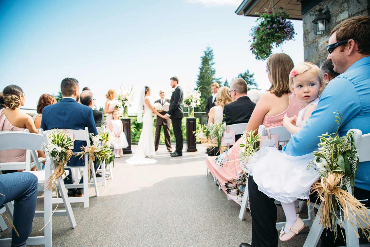 Vesta and Chris weddings story frame 18: A West Vancouver wedding at Capilano Golf and Country Club, with Iranian and Scottish family details, formal club atmosphere, dresses and kilts..
